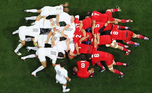 melee scrum